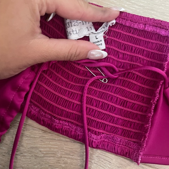 Hot Pink 12 tribe blouse set - Picture 7 of 9